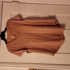 NWT. Westbound. Pink/Blush short sleeve top. XL